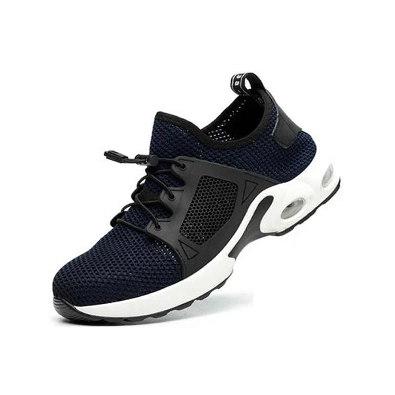 

Summer Labor Safety Work Shoes Construction Flood Control Stab-Resistant Penetration Gas Steel Toe Cap Sneakers NSE7069