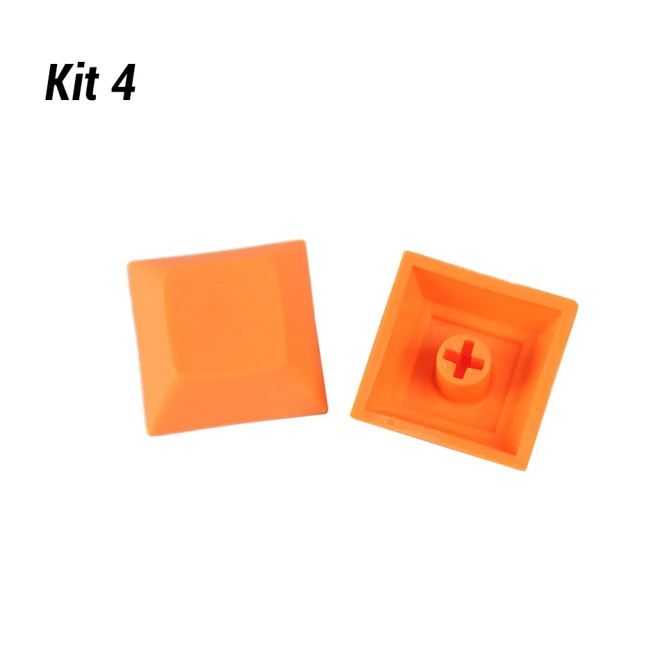 YMDK пустой DSA 1u Keycap 1,4 мм PBT для MX переключатели клавиатуры - Цвет: Orange