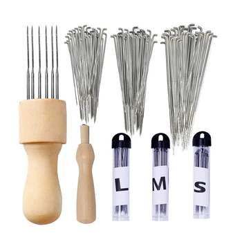 

Imzay Wool Felting Tool Kit Needle Felting Supplies Wool Needle Felting Kit Wool Felt Felting Kit Felting Needles Needle Bottle