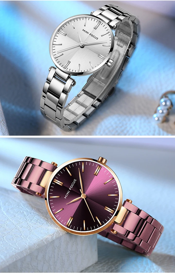 Часы женские наручные Мини фокус женские часы люксовый бренд фиолетовый/синий женские часы Мода/платье наручные часы водонепроницаемый простой стиль