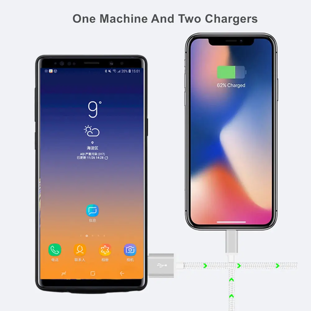 5000 мАч для huawei Honor 20 20 Pro Чехол для аккумулятора умный ABS телефон стенд зарядное устройство чехол power Bank для huawei Honor 20 Pro