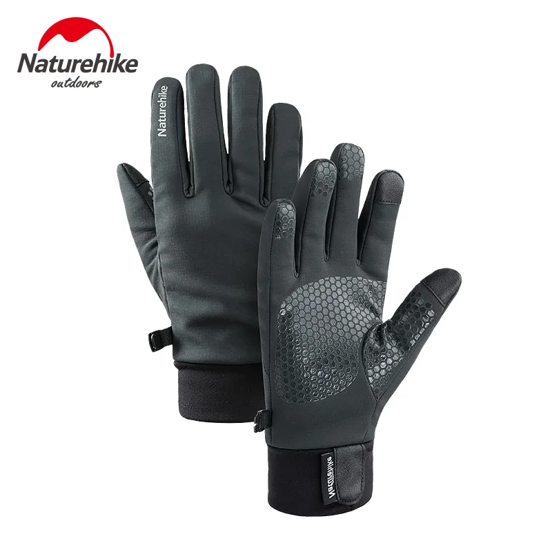 Naturehike Sports Gloves Winter Antiskid Touch Screen Thicken Warm Tactical Waterproof Outdoor Cycling Hiking Moto Daily | Спорт и