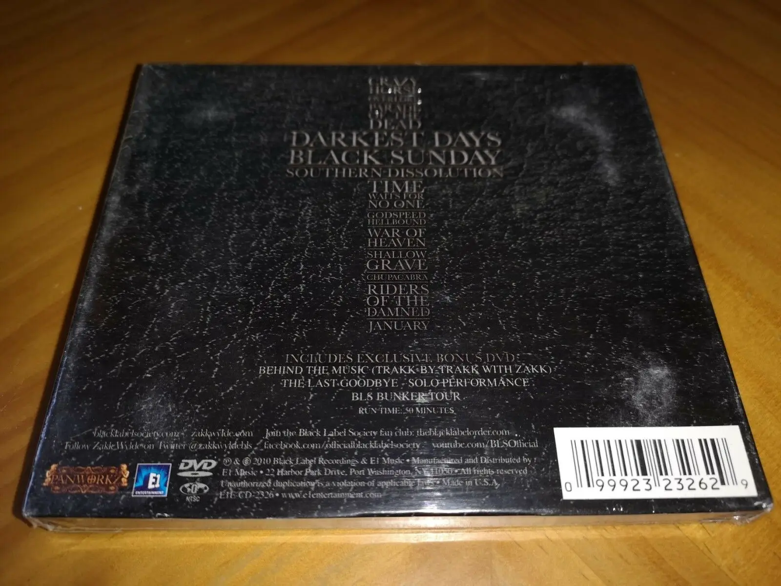 Black Label society-заказ черного [цель эксклюзивный CD DVD] и запечатанный