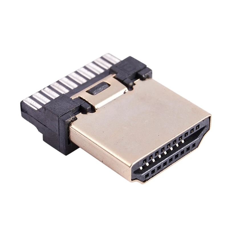 5 шт. HDMI Male 19 Pins A Type Разъем под пайку замена на окончание ремонта|Вилки с розеткой| |