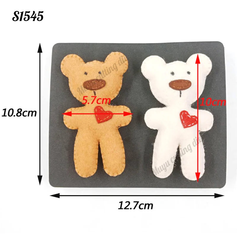Bear-S1545 скрапбукинга срезанное небо и стальные деревянные штампы совместимы с большинством машин
