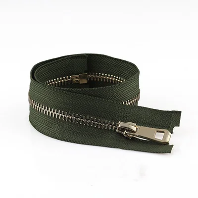 Meetee 2 шт. 35-85 см 5# металлическая молния открывающаяся Автоматическая застежка-молния DIY Швейные сумки карман пальто вниз жетон аксессуары для одежды BD249
