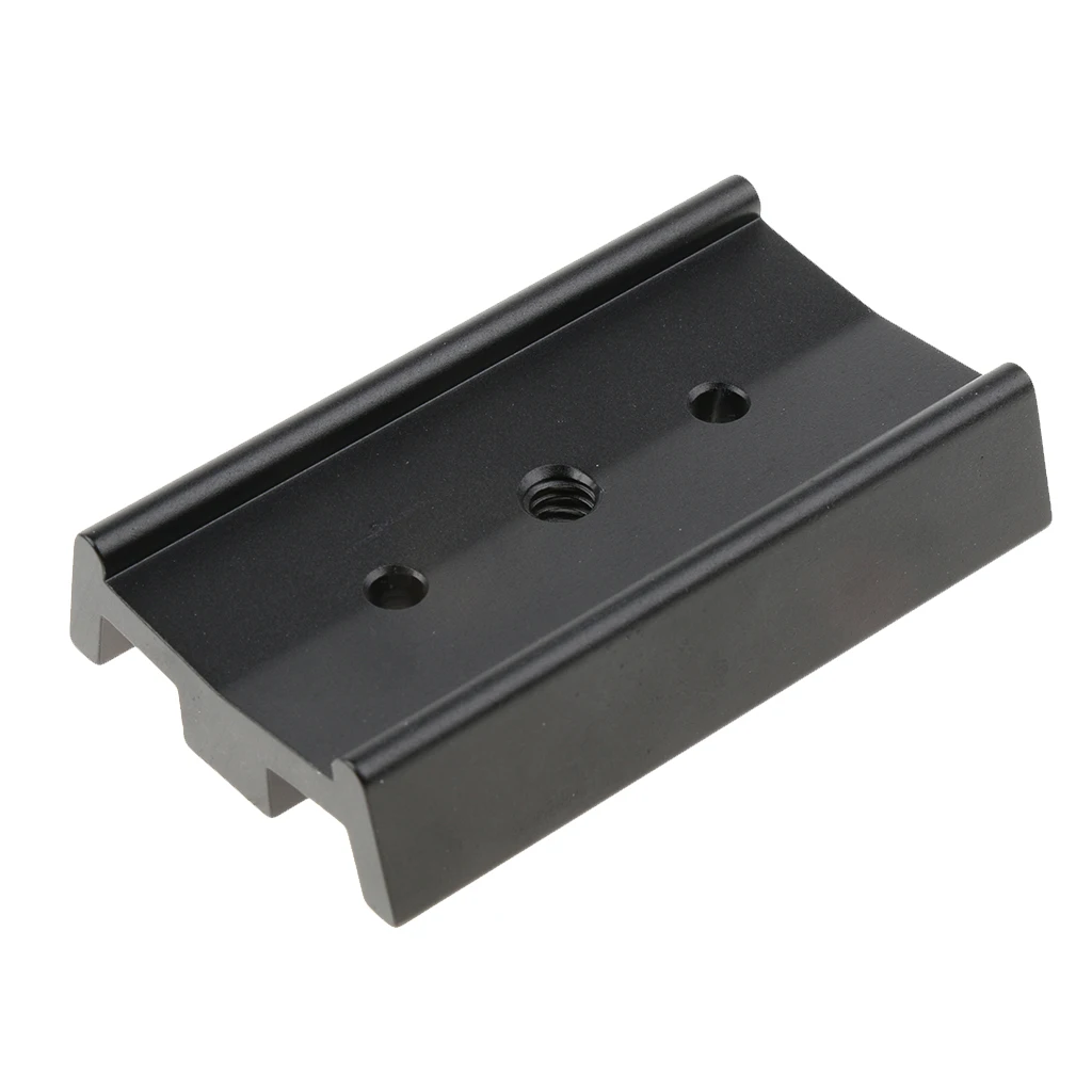 Metal Telescope Dovetail Mounting Plate for Equatorial Tripod Long Version - 70mm (Black)