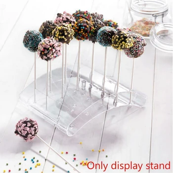 

20 Holes Cake Pop Lolly Stand Display Holder Bases Shelf DIY Baking Tools U Shaped Display DIY Bakeware Cake Kitchen Gadgets