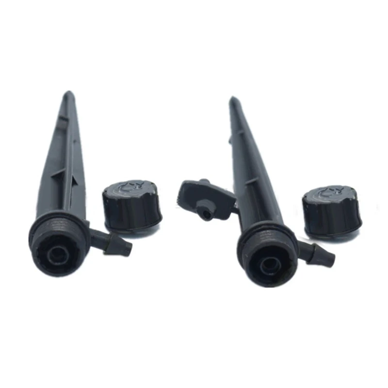 50xAdjustable садовый водный поток оросительный капельный спринклер излучатель капельного Системы