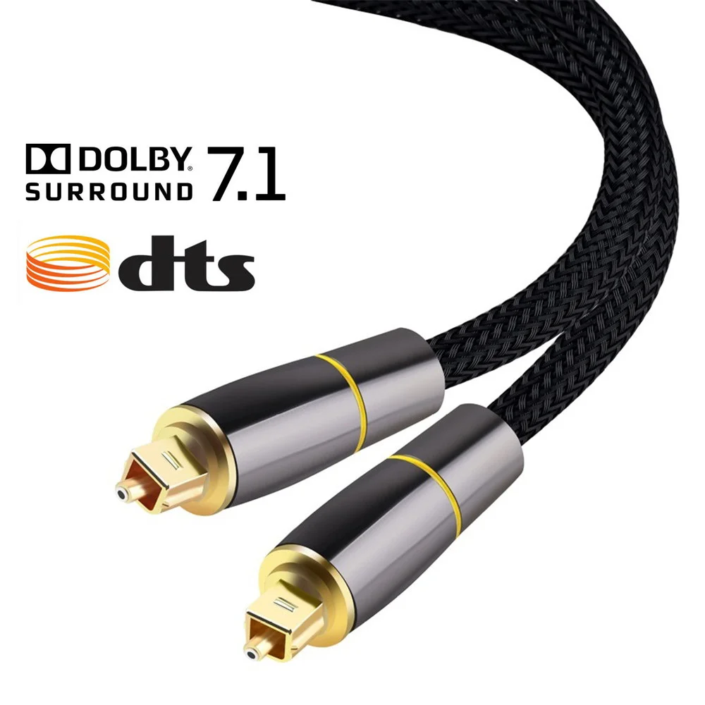 TOSLINK to mini-TOSLINK Optical 5'/1.5m Cable - Edifier USA