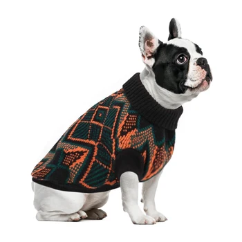 

Soft Warm Dog Sweater Classics Plaid Dog Knit Sweaters Small Medium Dogs Cats Winter Clothes Pet Clothing For Chihuahua Pug