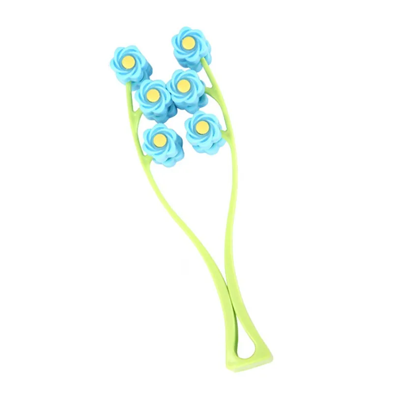 Portable Face Lift Massage Roller Flower Shape Elastic Anti Wrinkle Face-Lift Slimming Face Face Shaper Relaxation Beauty Tools - Цвет: L