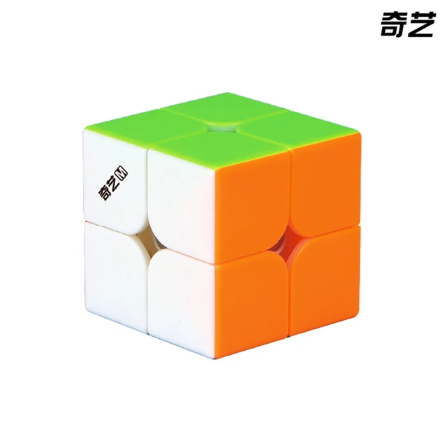 Qiyi Magnetic Magic Cube 2X2 3X3X3 4X4X4 5X5X5 Pyramid Professional Adults Antistress Speed Puzzle Children Educational Fun Toy 2X2 M Stickerless