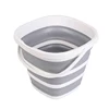 Silicone Bucket for Fishing Promotion Folding Bucket Car Wash Outdoor Fishing Supplies Square 10L Bathroom Kitchen Camp Bucket ► Photo 1/6