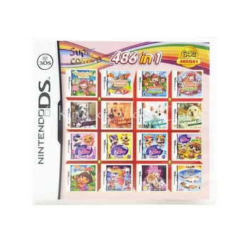 

486 in 1 DS Video Game Cartridge Console Card Compilation All In 1 for Nintendo DS 3DS 2DS