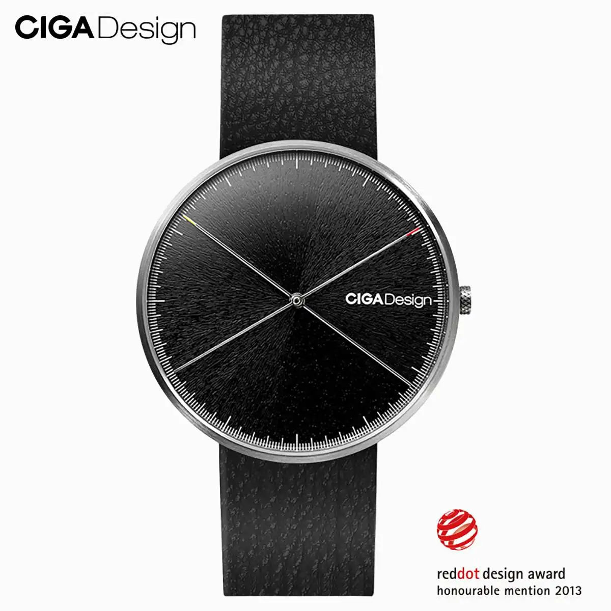 Часы CIGA Design с лучшим дизайном кварцевые часы простые стальной ремешок красной