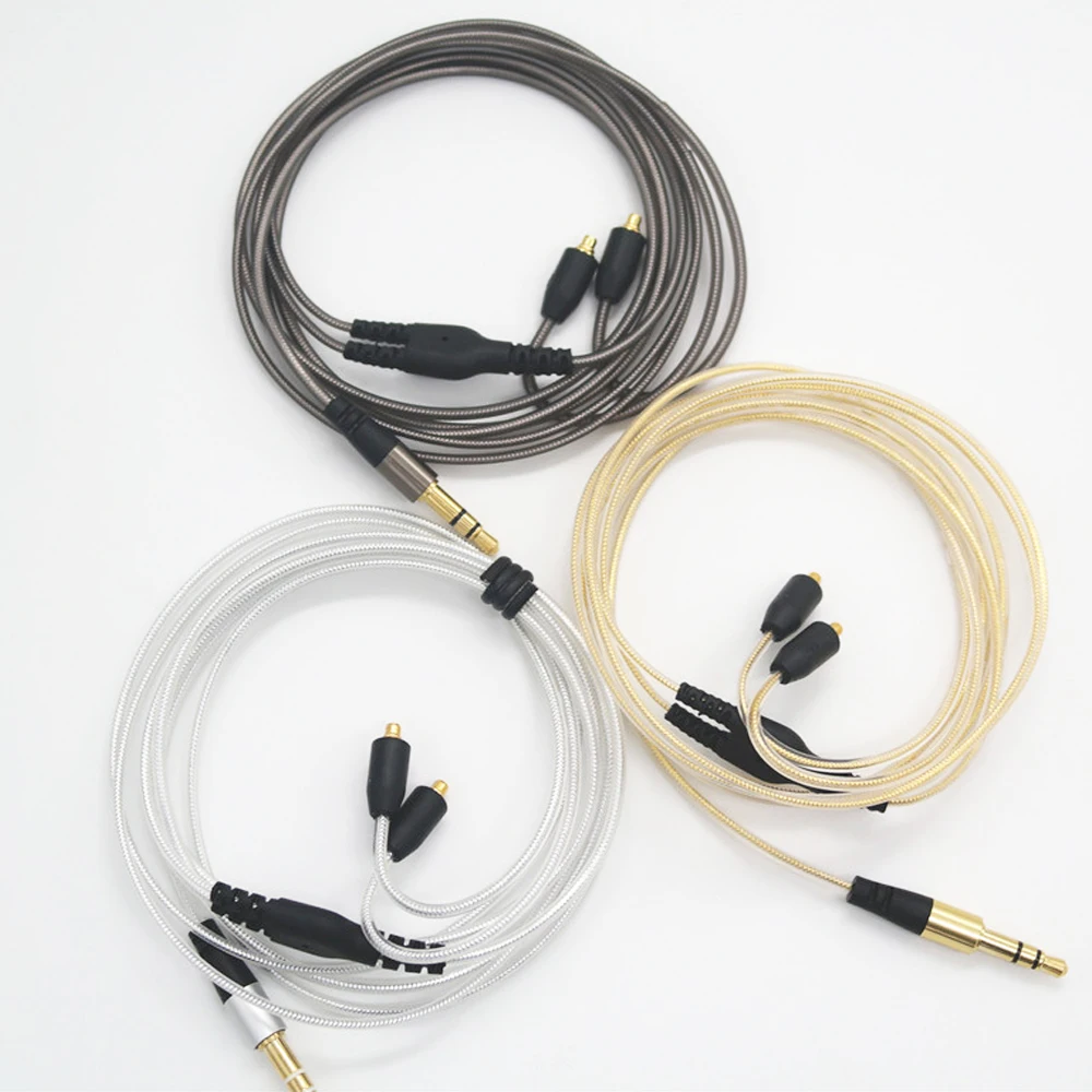 Кабель для наушников MMCX Shure SE215 SE315 SE535 SE846 сменный кабель аудиокабель шнуры Westone