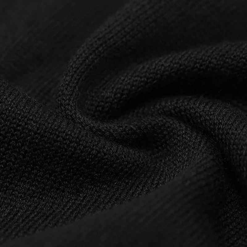 Samstree черное Повседневное трикотажное платье без рукавов с v-образным вырезом Женская одежда осень минималистичные женские Платья Миди