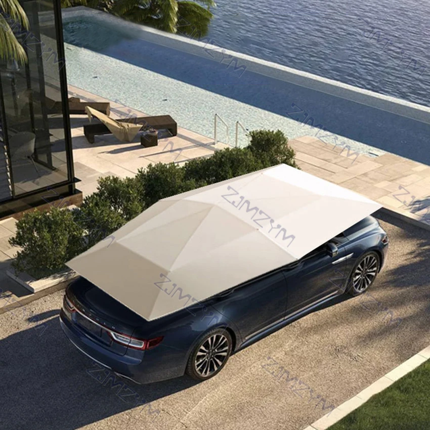 4,8 m Auto Sonnenschutz automatische mobile Motorhaube Isolierung Autodach  Zelt