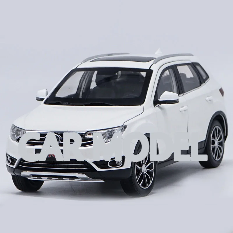 1:18 Масштаб сплава игрушечных транспортных средств yiqi senya R7 модель автомобиля SUV