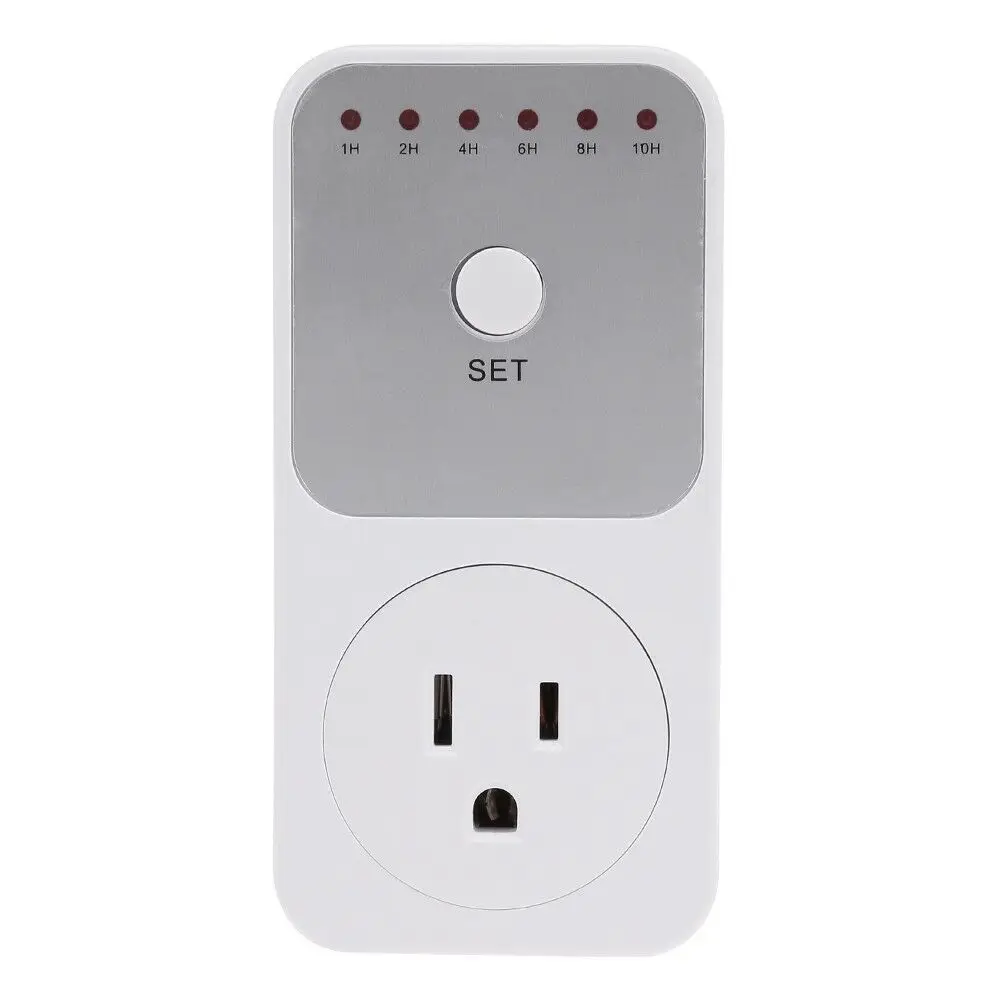 Countdown Timer Switch Smart Control Plug-In Socket Auto Shut Off Outlet Automaticl Turn Off Electronic Device