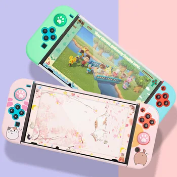 

9H HD Tempered Glass Film For Nintendo Switch Animal Crossing Protective Case Screen Protector For Nintendo Switch Accessories