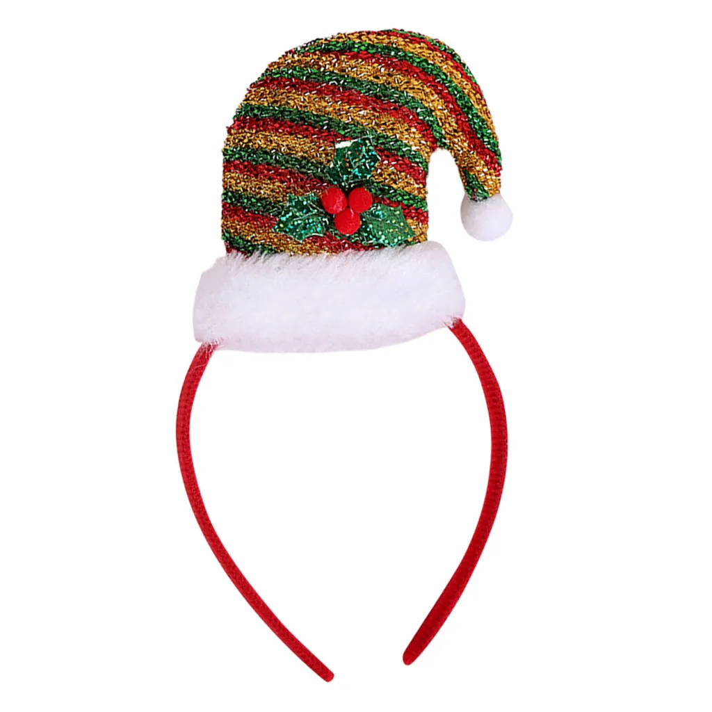 C accessoires pour cheveux noel girls hair accessories hairpins hair clips for women hair bands for women winter#1P4 - Цвет: C