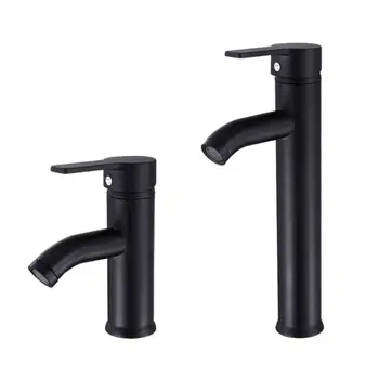 

Single Handle Bathroom Basin Faucets Cold/Hot Mixer Basin Sink Tap Black Water Kitchen Faucet Bathroom Accessories