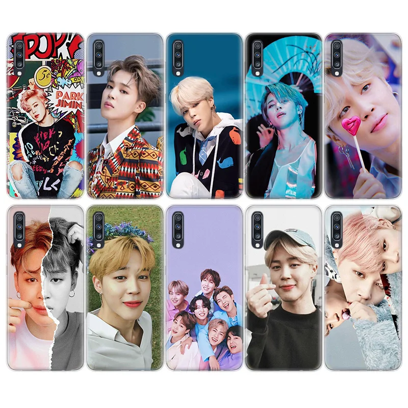 Kpop Park Ji Min JiMin чехол для Samsung Galaxy A51 A71 A50 A70 A20 A30 A40 A10 A20E J4 J6 A6 A8 A7 A9 2018 | Мобильные