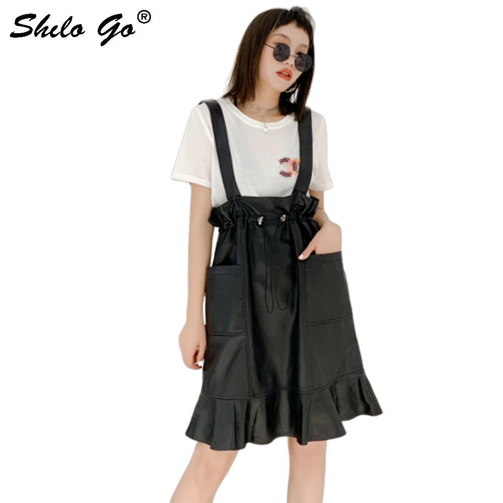 Riem Echt Leer Rok Classy Retro Hoge Taille Flare Belted Rok Met Riem Vrouwen Herfst Elastische Taille Ruches Zoom Rokken Riem Echt Leer Rok Classy Retro Hoge Taille Flare Belted Rok Met Riem Vrouwen Herfst Elastische Taille Ruches Zoom Rokken