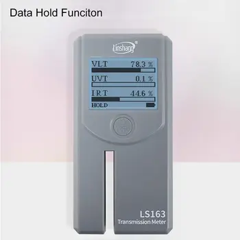 

LS163 Transmission Meter Solar Film Window Tint UV IR Rejection Rate VLT Tester