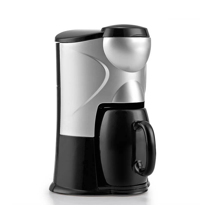 

Electric Coffee Machine Single Cup Drip Coffee Maker 300W Make Coffee in 2 Minutes