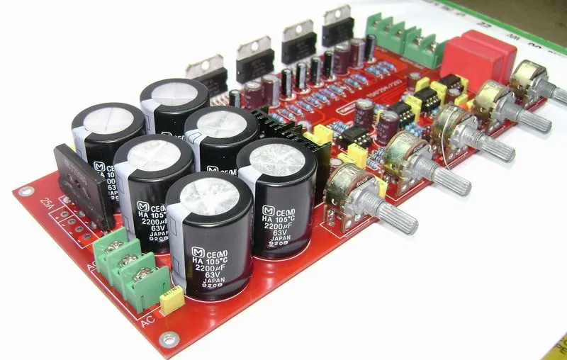 

YJ00235-TDA7294 2.1 Fever Power Amplifier Board Bass Power Amplifier Board with Knob