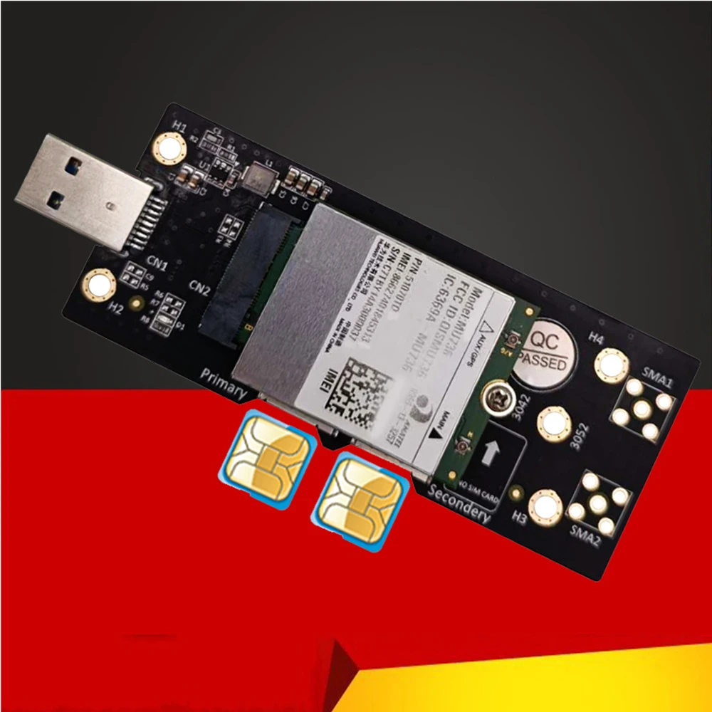 Адаптер NGFF на USB 3 0 M.2 расширительные карты с двумя слотами для sim карт NANO модуль