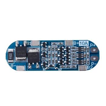 

3 string 11.1V 12V 12.6V lithium battery protection board has overcharge and short circuit function 10A current limit
