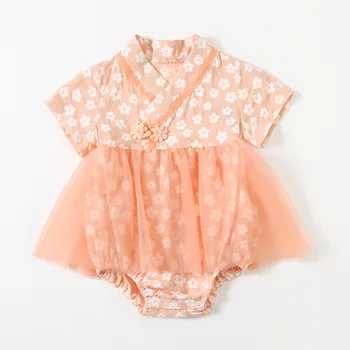 

2020 Baby Girls Printing Bodysuits Summer