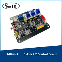 GRBL1.1 – pilote de moteur pas à pas, tableau de commande 3 axes 4.2, pilote TMC2208, Support hors ligne pour routeur CNC3018, graveur Laser