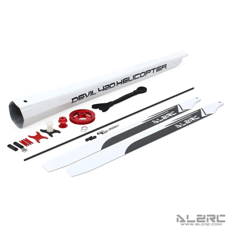 

ALZRC Devil 420 FAST Upgrade Set for Devil 380 FAST For RC Helicopter Parts Excellence Flight Performance 420mm Blade 19T G free