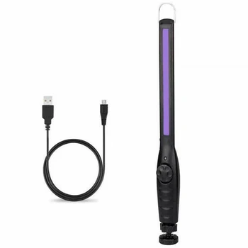 

UV Disinfection Lamp 30 LED Germicidal Sterilizer Light Tube USB Charging Handheld Portable uvc Lamp For Hospital Home Travel