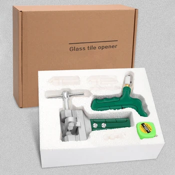 

Handheld Grip Tile Cutter Glass Cutter Divider Opener Breaker Quick Opening Set Aluminium alloy For Glass Tiles