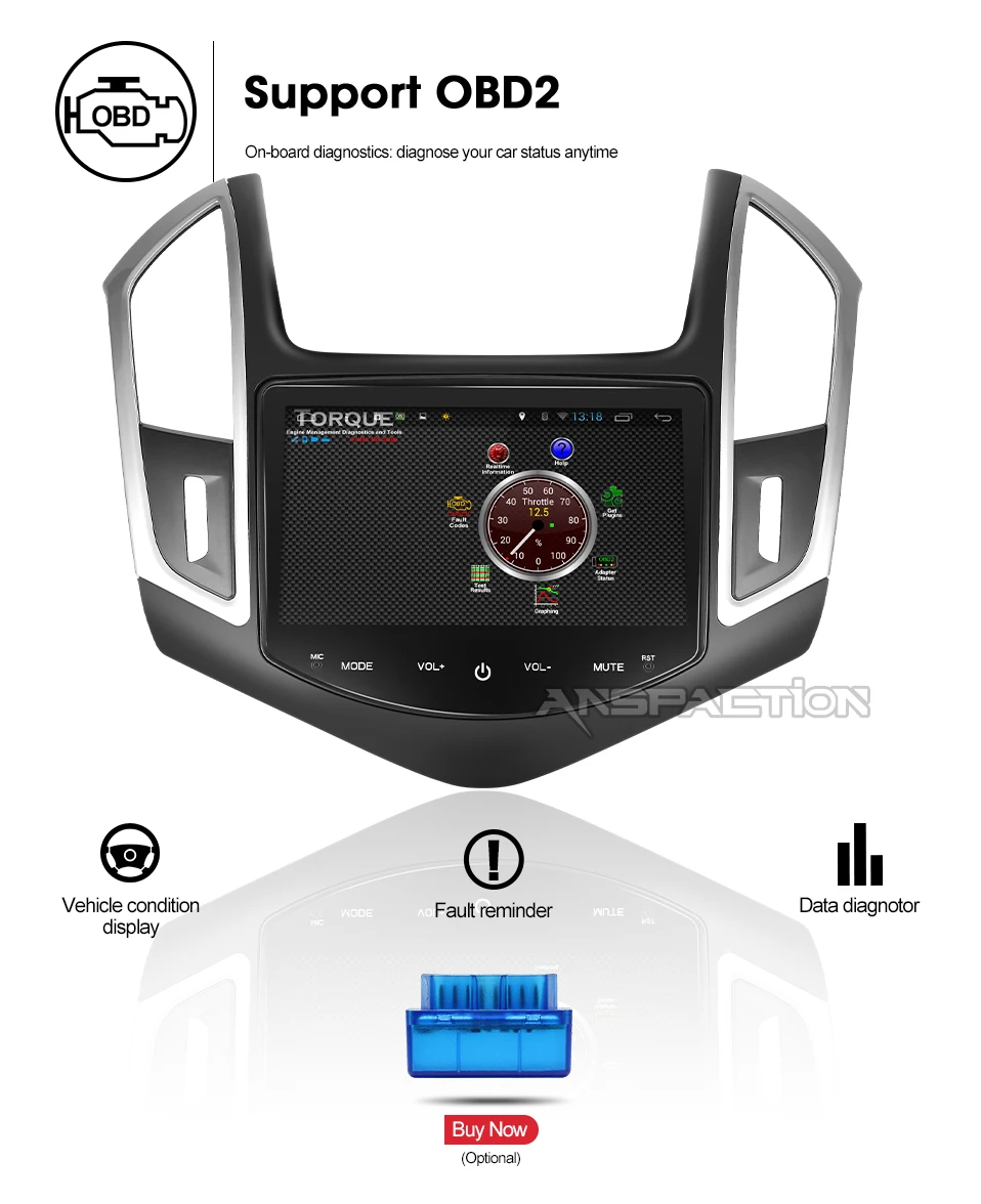 32G Android 9,0 автомобильный DVD для Cruze 2013 Авто Радио FM PC стерео gps Навигация Аудио Видео система резервная камера