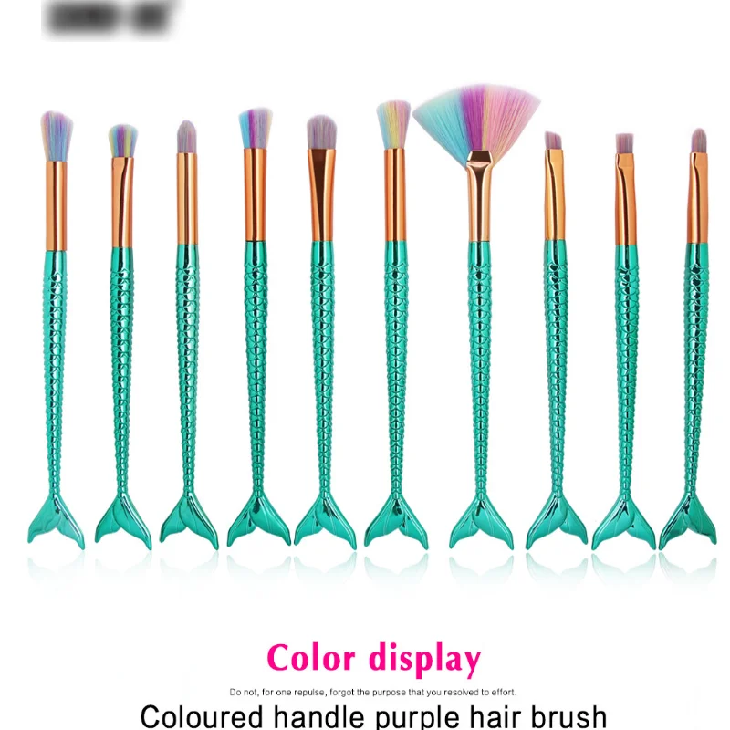 10 шт. комплекты Тональная основа консилер Румяна Пудра Тени для век высокого