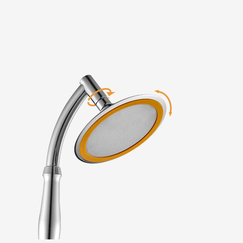 

1 X Adjustable Round High Pressure Rainfall Rain Top Shower Bathroom Head Best