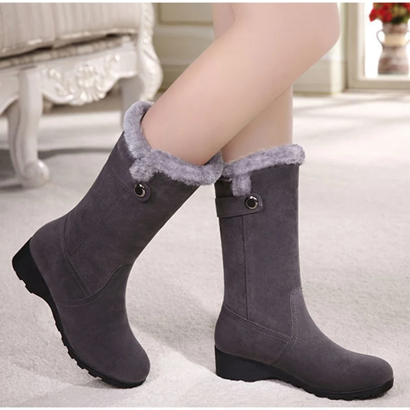 Bottes Cuissardes En Daim élastique - Taille 38, Petit Talon, Confortables, Neuves Sans Emballage