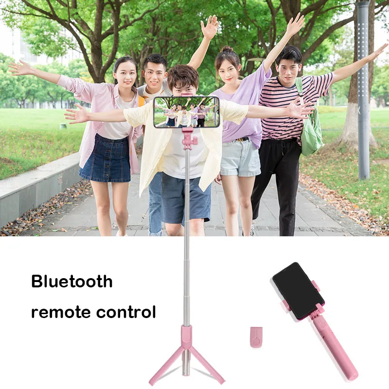 Штатив монопод для мобильного телефона светодиодный штатив с кольцом Bluetooth 0 7 м