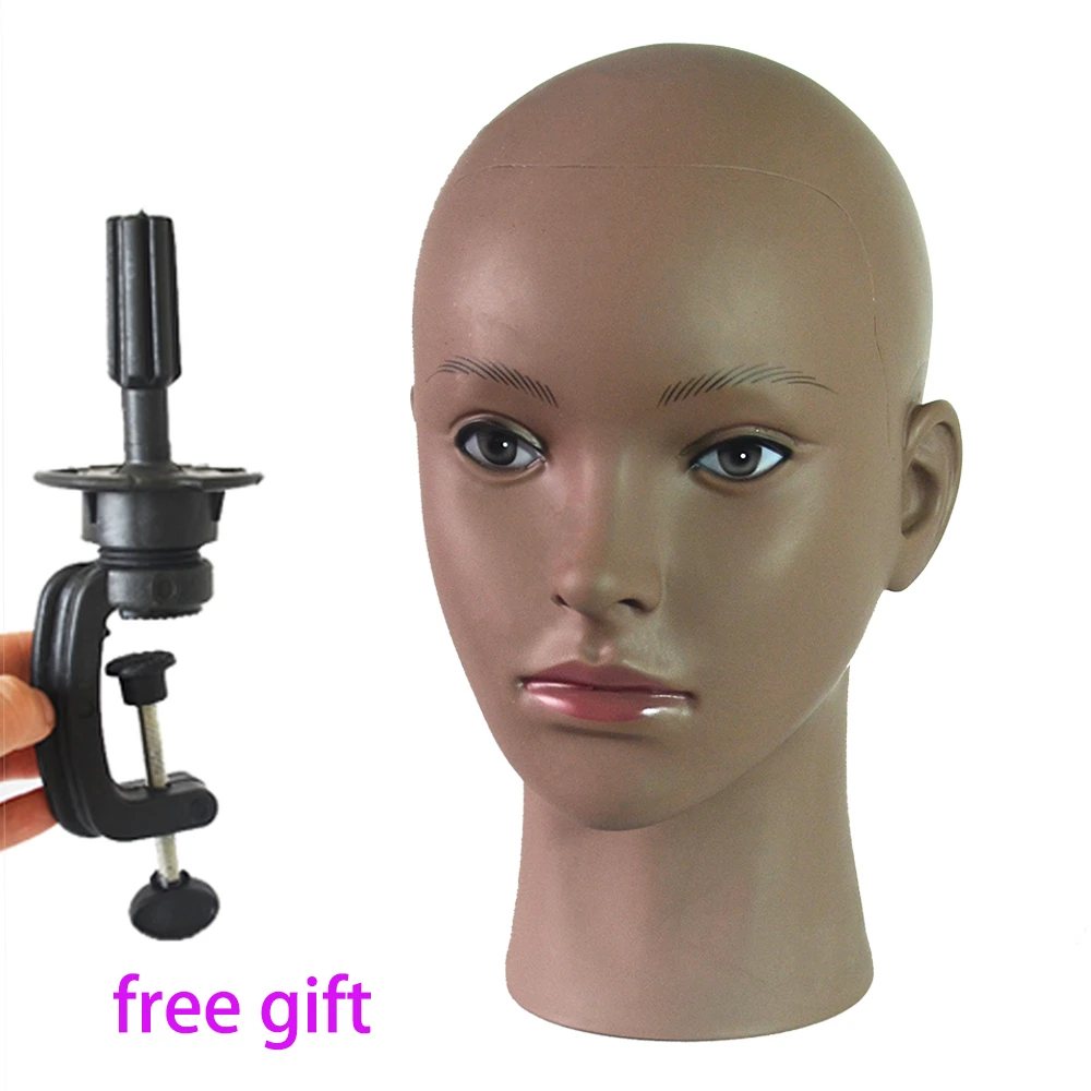 Hot Sale African Mannequin Head Without Hair For Making Wig Hat Display