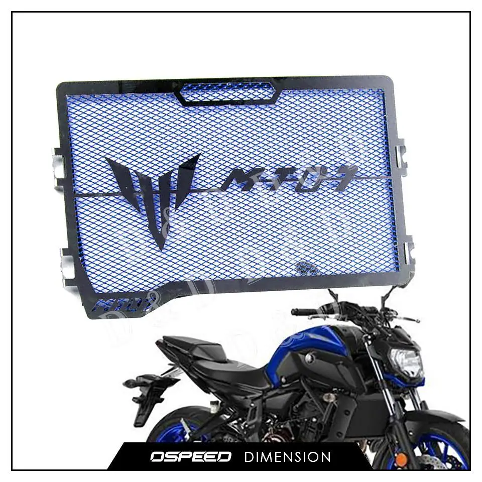 Для Yamaha MT 07 MT07 FZ07 FZ 2014 2018 Защита радиатора Мотоцикла защитная крышка для гриля