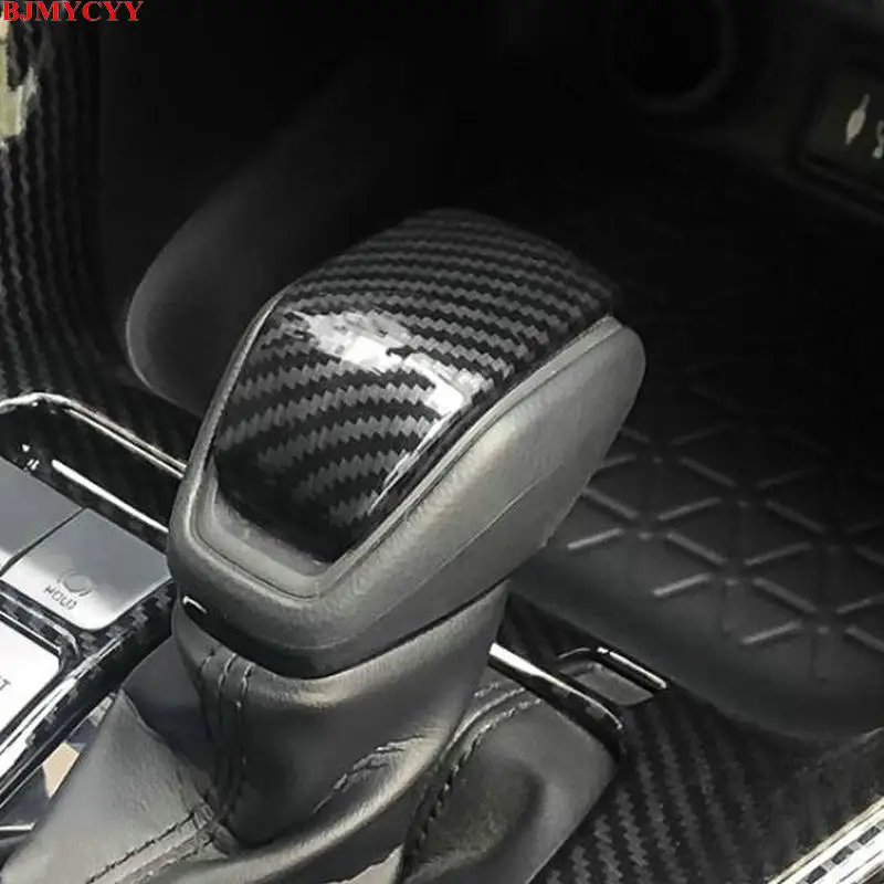 BJMYCYY Stainless steel decorative patch for automobile gear head for Toyota RAV4 2019 2020 2021