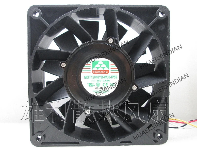 

Original NEW MGT12048YB-W38-IP55 48V 0.54A 12CM Motor protection cooling Fan high quality