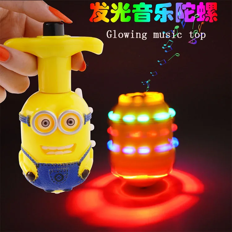 Мультяшный музыкальный гироскоп Brinquedo детские забавные игрушки классические